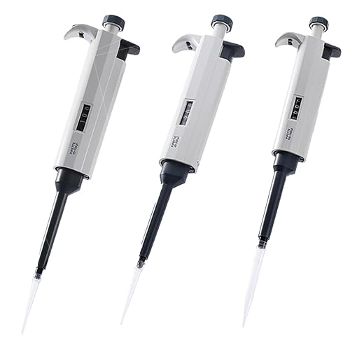 10-100μl Adjustable Volume Pipette + 20-200μl Adjustable Volume Pipette + 100-1000μl Adjustable Volume Pipette - Poueer