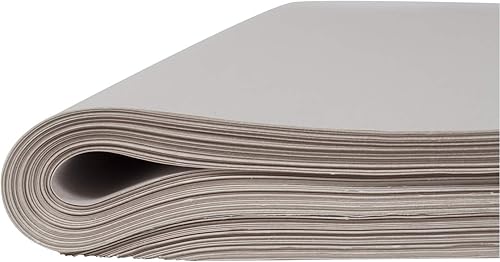 Duck Brand Packing Paper, Each Sheet 24-Inch x 24-Inch, White, 1 Pack of 220 Sheets (285125) - Poueer