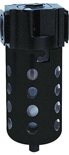 Arrow Pneumatics F353 3/8' Filter, 40 Micron, Poly Bowl, 5 Oz. Bowl Capacity, Temperature Range 40 degreeF to 160 degreeF, 250 Max Psi - Poueer