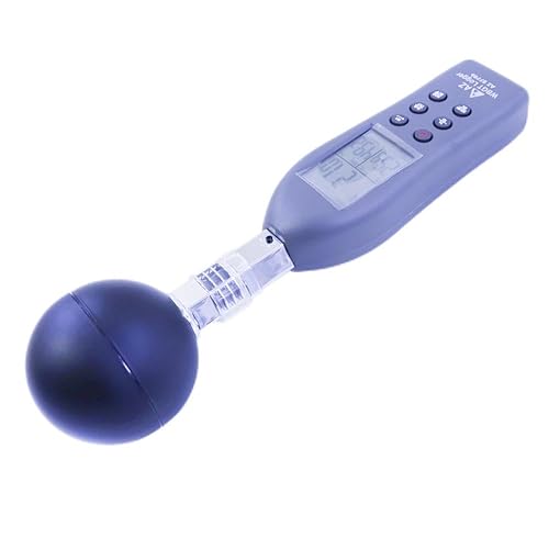 AZ87786 Handheld WBGT Data Logger Wet Bulb Globe Temperature Meter WBGT Meter with Data Logger - Poueer