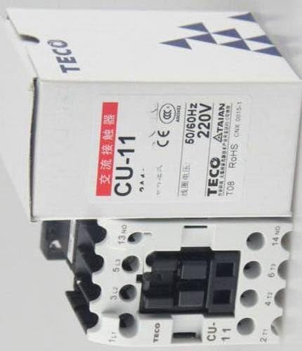 1PCS TECO CU-11 CU11 3A1a 220VAC Contactor #uxs - Poueer