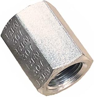 Super Swivel Inline 3/8 MXM NPTF Swivel with 3/8 FXF Eaton Adapter PN# SS8MP38XMP38-NI-AL (2714) - Poueer