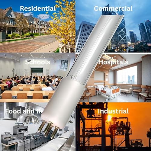 LSE Lighting 70-18410 UV Lamp Compatible with Delta E-46/ES-46 45W | Replaces 2190-002, 304353, 7018410, DUC-451-1009 | 20' T5 4-Pin HO Bulb | Designed in USA - Poueer