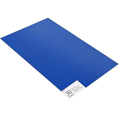 (Powered by Thomas Scientific) | 1140Y05 | Peel Off Sheets Eliminate Messy Clean-Up | Sticky Mat 24' x 36' Blue (Case of 4 Mats, 30 Sheets/Mat) - Poueer