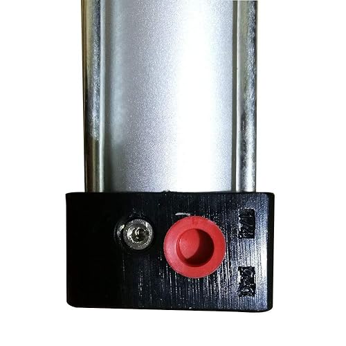 INTBUYING Air Cylinder Pneumatic Standard Cylinder Aluminum Alloy Magnetic Rod Dual Action Single Rod-SC 100 x 450 PT Bore:4' Stroke:18' - Poueer