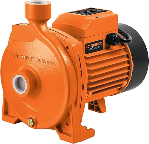 Truper Electric Centrifugal Water Pump 1 HP - Domestic, Brass, 116 L/min Flow, 36m Height, 11.9kg - Poueer