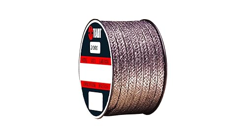 Lamons Sterling Seal and Supply (STCC) 2000.187x1 Teadit Style 2000 Braided Flexible Graphite Packing, 3/16' CS x 1 lb. Spool - Poueer