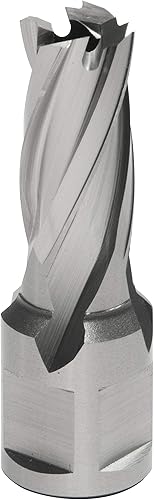 Hougen 12001 12,000 Series Annular Cutter Kit 9/16, 11/16, 13/16, 15/16, 1-1/16' 1-Inch Depth of Cut 3/4-Inch Weldon Shank For Magnetic Drills - Poueer