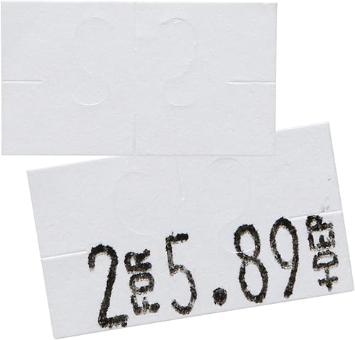 Perco Monarch 1131 Pricing Gun with Labels Starter Kit: Includes Price Gun, 10,000 White Pricing Labels and Preloaded Inker - Poueer