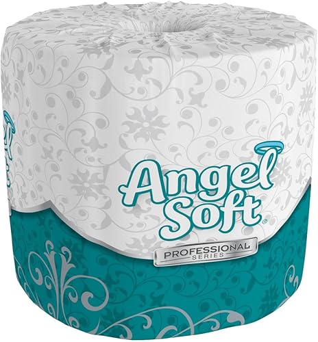 Georgia Pacific 16880 Angel Soft ps Premium Bathroom Tissue, 450 Sheets/Roll, 80 Rolls/Carton - Poueer