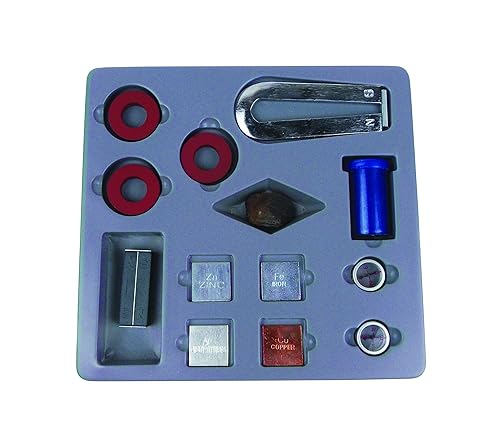 United Scientific Supplies MGTKIT, Economy Magnet Kit, STEM Kit Designed for Classroom or Home use, 1 Each - Poueer