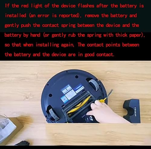 DT85G DT85 DT83G Robot Vacuum Cleaner 3000mAh Battery Pack Suitable for Ecovacs Deebot M80 Pro Robotic Vacuum Cleaner Parts Accessories DT87G DN650 - Poueer