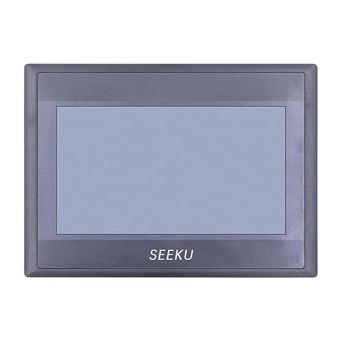 SEEKU 24 in 24 Digits Out 7 inch HMI PLC All in One Touch Screen with PLC Integrated Panel 0-10V 4-20MA Analog MODBUS (Relay Output) - Poueer