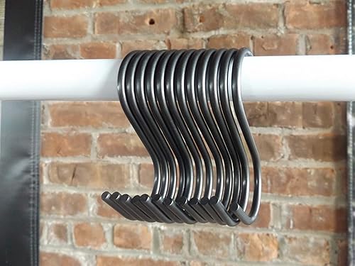 NAHANCO SHKSMRS Raw Steel Jeans Hook, 4' (Pack of 50) - Poueer