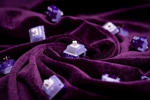 KPREPUBLIC MOYU Hera Switch RGB SMD Linear 48g 60g Switches for Mechanical Keyboard mx stem 5pin Gold Plated Spring LY (Hera Switch 60g x70) - Poueer